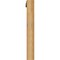 Ekena Millwork Imperial Block Rough Sawn Bracket w/ Offset Brace, Western Red Cedar, 4"W x 28"D x 32"H BKT0402X28X32IMP05RWR - alternate 2